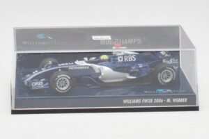 Williams FW28 Toyota #7 M. Webber F1 2006 Minichamps 1:43 400060009 Métal — image 5 sur 5
