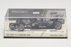 Williams FW30 Toyota #8 K. Nakajima Test Jerez Feb 2008 Minichamps 1:43 400080208 Métal — image 4 sur 5