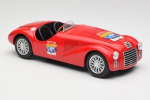 Ferrari 166 MM Barchetta Rouge Hot Wheels 1:18 B6054 Métal — image 6 sur 8