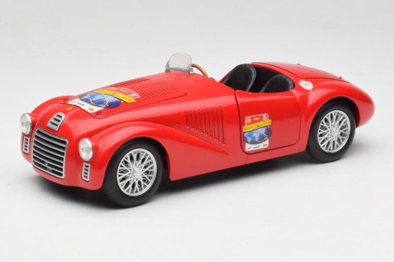 Ferrari 166 MM Barchetta Rouge Hot Wheels 1:18 B6054 Métal