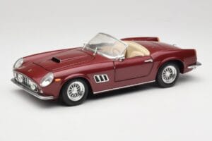 Ferrari 250 GT California Spider LWB Rouge Bordeaux Hot Wheels 1:18 25727 Métal