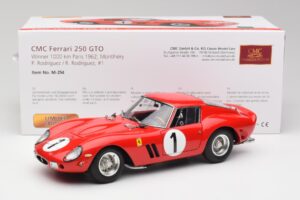 Ferrari 250 GTO #1 P. Rodriguez / W. Mairesse Paris 1000km 1962 CMC 1:18 M-254 Métal — image 6 sur 6