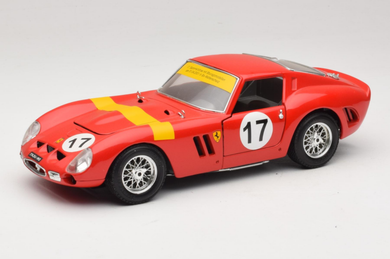 Ferrari 250 GTO #17 Bburago Sammlerborse Rouge Bburago 1:18 3007-P1 Métal