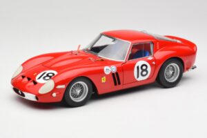 Ferrari 250 GTO #18 P. Rodriguez Daytona Continental 3 Hours Winner 1963 Kyosho 1:18 08438F Métal