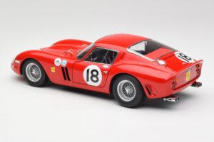 Ferrari 250 GTO #18 P. Rodriguez Daytona Continental 3 Hours Winner 1963 Kyosho 1:18 08438F Métal — image 7 sur 8