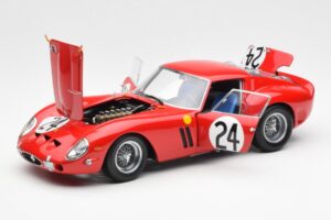 Ferrari 250 GTO #24 J. Blaton / G. Langlois 2nd 24 Hours of Le Mans 1963 Kyosho 1:18 08432C Métal — image 2 sur 8