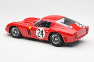 Ferrari 250 GTO #24 J. Blaton / G. Langlois 2nd 24 Hours of Le Mans 1963 Kyosho 1:18 08432C Métal — image 7 sur 8