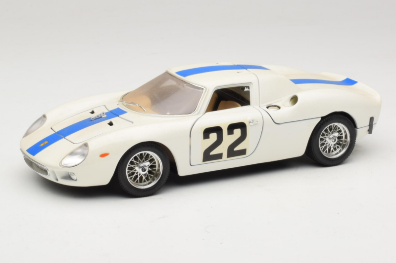 Ferrari 250 LM #22 Blanc 1965 Bburago 1:18 3333-W1 Métal