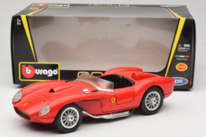 Ferrari 250 Testa Rossa Rouge Replacement Box Bburago 1:18 3007-R2 Métal — image 8 sur 8