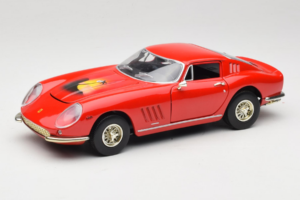 Ferrari 275 GTB/4 Rouge Avec Palmier sur le Capot ERTL 1:18 7483-P1 Métal