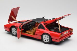 Ferrari 328 GTS Rouge Anson 1:18 TY11078 Métal — image 5 sur 8