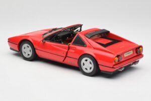 Ferrari 328 GTS Rouge Anson 1:18 TY11078 Métal — image 7 sur 8