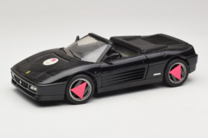 Ferrari 348 Spider Noir Mira 1:18 6181 Métal