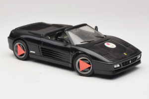 Ferrari 348 Spider Noir Mira 1:18 6181 Métal — image 6 sur 8