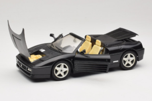Ferrari 348 Spider Noir Avec Jantes Argent Mira 1:18 6918 Métal — image 2 sur 8