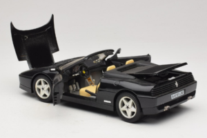 Ferrari 348 Spider Noir Avec Jantes Argent Mira 1:18 6918 Métal — image 5 sur 8