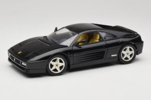 Ferrari 348 TB Noir Mira 1:18 6101-R1 Métal
