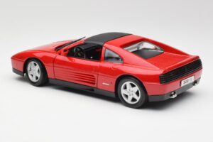 Ferrari 348 TS Rouge Maisto 1:18 52119 Métal — image 7 sur 8
