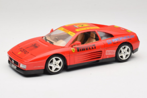 Ferrari 348tb Pirelli Rouge Bburago 1:18 3039-P2 Métal