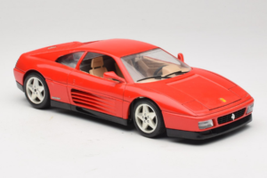 Ferrari 348tb Rouge Bburago 1:18 3039-R1 Métal — image 6 sur 8