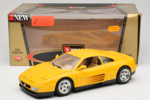 Ferrari 348 TB Jaune Replacement Box Bburago 1:18 3039-R2 Métal — image 8 sur 8