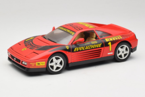Ferrari 348 ts Evoluzione #1 Rouge Mira 1:18 6112 Métal