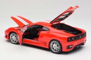 Ferrari 360 Challenge Stradale Rouge Hot Wheels 1:18 C0407 Métal — image 5 sur 8