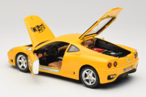 Ferrari 360 Modena 25 Jahre FMC Jaune Bburago 1:18 3358-Y1 Métal — image 5 sur 8