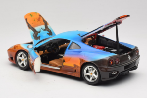 Ferrari 360 Modena Bracio Gotz Running Horses Livery Bburago 1:18 3358-B1 Métal — image 5 sur 8