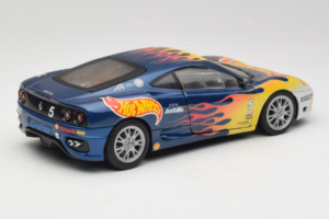 Ferrari 360 Modena Challenge #5 Hot Wheels Purple Fire Livery 1999 Bburago 1:18 29619 Métal — image 3 sur 8