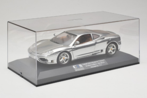 Ferrari 360 Modena Chrome Silver Edition Limitée Exclusive Cars 1:18 EC004 Métal — image 8 sur 9