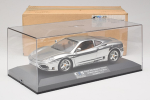 Ferrari 360 Modena Chrome Silver Edition Limitée Exclusive Cars 1:18 EC004 Métal — image 9 sur 9