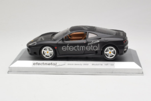 Ferrari 360 Modena Efecmetal Noir Mat Edition Limitée Exclusive Cars 1:18 EC003 Métal