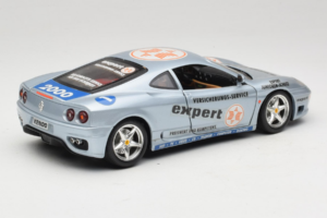 Ferrari 360 Modena Expert #1 Argent Bburago 1:18 3348-S1 Métal — image 3 sur 8