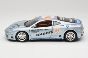 Ferrari 360 Modena Expert #1 Argent Bburago 1:18 3348-S1 Métal — image 4 sur 8