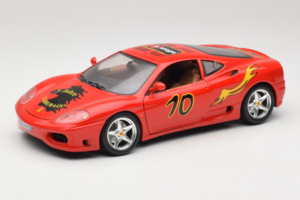 Ferrari 360 Modena #10 5 Jahre IG Bburago Rouge Bburago 1:18 3358-P2 Métal