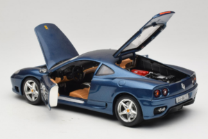 Ferrari 360 Modena #15 Édition Limitée Bleu Métallique Bburago 1:18 3358-F1 Métal — image 5 sur 8