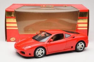Ferrari 360 Modena Rouge Bburago 1:18 3358 Métal — image 8 sur 8
