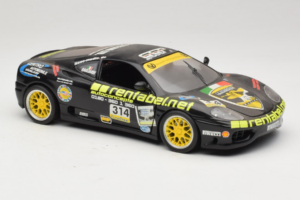 Ferrari 360 Modena Rentabel #314 Gagliardi Noir Bburago 1:18 3378-B1 Métal — image 6 sur 8