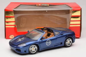 Ferrari 360 Modena Targa Édition Limitée 333 pcs Violet Métallique Bburago 1:18 3348-F1 Métal — image 8 sur 8