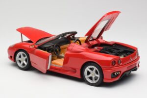 Ferrari 360 Spider Rouge Hot Wheels 1:18 FER129 Métal — image 5 sur 8