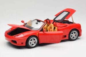 Ferrari 360 Spider Rouge Hot Wheels 1:18 57310 Métal — image 2 sur 8