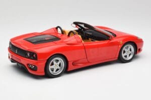 Ferrari 360 Spider Rouge Hot Wheels 1:18 57310 Métal — image 3 sur 8