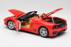 Ferrari 360 Spider Rouge Hot Wheels 1:18 57310 Métal — image 5 sur 8