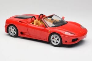 Ferrari 360 Spider Rouge Hot Wheels 1:18 57310 Métal — image 6 sur 8