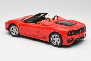 Ferrari 360 Spider Rouge Hot Wheels 1:18 57310 Métal — image 7 sur 8