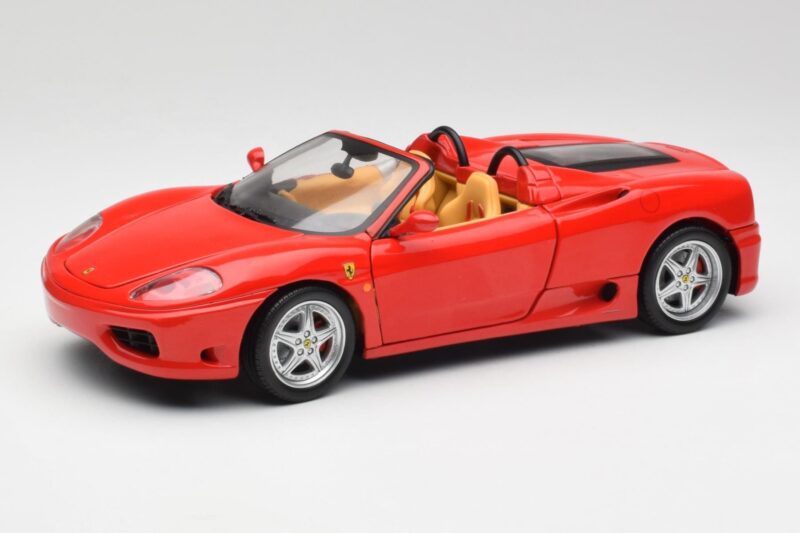 Ferrari 360 Spider Rouge Hot Wheels 1:18 57310 Métal