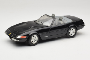 Ferrari 365 GTB/4 Daytona Cabriolet Noir Techno Giodi 1:18 40011-B1 Métal