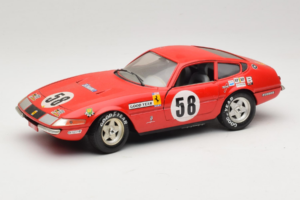 Ferrari 365 GTB/4 Daytona Berlinetta #58 Rouge Techno Giodi 1:18 40011 Métal