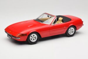 Ferrari 365 GTB/4 Daytona Spyder Series II Rosso Dino KK-Scale 1:18 KKDC180621 Métal